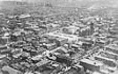 City Hall and market, Hamilton, Ontario, from an aeroplane 1919