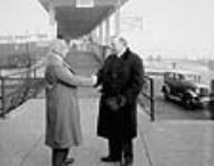 Rt. Hon. W.L. Mackenzie King talking with an old friend, William McKay 13 Nov. 1929
