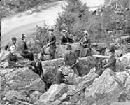 [Group photograph] [ca. 1885].