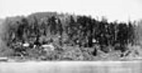 The British camp on San Juan Island during the period of dual occupation ca. 1870