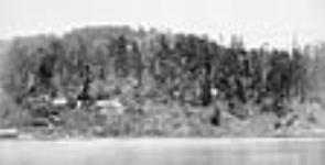 The British camp on San Juan Island during period of joint occupation c.a. 1870