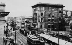 View of 11th Avenue, looking west near Scarth Street 1925