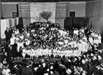 [Jewish community festivities, old Talmud Torah Hall, George St., Ottawa, Ontario.] [ca. 1930].