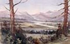 Rivière McGillivray et lac Flatbow (les actuels lac et rivière Kootenay) 9 août 1845