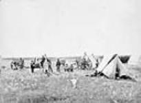 Sergt. Kay's Royal Engineers Survey Camp on North Antler Creek [Manitoba, 1873] 1873.