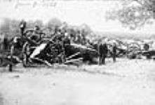 The wreck of the artillery train at Enterprise 9 June 1903