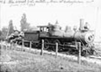 The wreck of the artillery train at Enterprise 9 June 1903