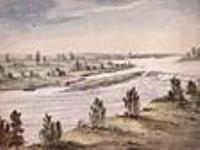 Edmonds Rapids and Lock, Rideau Canal, ca. 1835