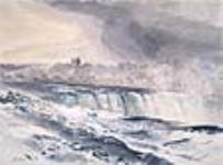 Horseshoe Fall, from the American Fall août 1838