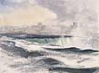 Les chutes Horseshoe et la rive canadienne vues du côté américain 1838