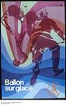 Ballon sur glace : advertisement poster on sport 1975