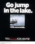 Go Jump in the Lake : Red Cross preventive campaign n.d.