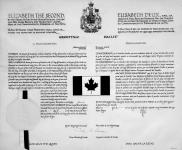 Proclamation du drapeau canadien 1965