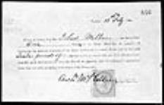 Share Certificate, London, February 13, 1860.