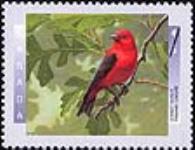 Scarlet tanager = Tangara écarlate [philatelic record]
