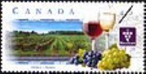 Ontario : [The wine route] [philatelic record]