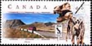 Alberta : [Dinosaur trail] [philatelic record]
