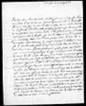 [Lettre de Juchereau à son oncle Michel Chartier de Lotbinière ...] 1785, mai, 30