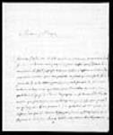 [Lettre de Salaberry adressée à Michel Chartier de Lotbinière - ...] 1791, mai, 16