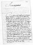 [Lettre de l'abbé Delay, curé de Saint-Paul à [François de ...] 1728, mai, 29