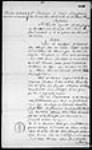 [Requête de cultivateurs de la concession du Chenail-du-Moine au maire ...] 1852, avril, 20