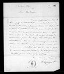 [Lettre de M. Limoges à [J.G. Crebassa]. ...] 1854, mars, 31