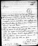[Lettre de M. Thiersant de Bourgmarie à [Antoine] de Bellot, ...] 1763, décembre, 08