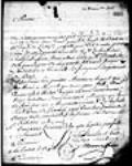 [Lettre de Thouron et frères à [Jean-Baptiste-Nicolas-Roch] de Ramezay, à ...] 1766, novembre, 27