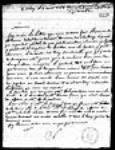 [Projet de lettre de [Jean-Baptiste-Nicolas-Roch] de Ramezay à M. Vincent ...] 1768, août, 03