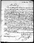 [Lettre de Thouron et frères à [Jean-Baptiste-Nicolas-Roch] de Ramezay, à ...] 1773, mai, 11
