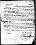 [Lettre de Thouron et frères à [Jean-Baptiste-Nicolas-Roch] de Ramezay, à ...] 1774, mai, 08