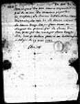 [Quittance à M. de Tonnancour de Trois-Rivières de la somme ...] 1782, mars, 14