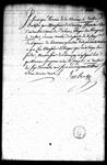[Quittance à [Jean-Baptiste-Nicolas-Roch] de Ramezay pour avoir signé des quittances ...] 1753, novembre, 07