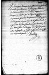 [Quittance à [Jean-Baptiste-Nicolas-Roch] de Ramezay pour avoir signé des quittances ...] 1754, avril, 07