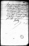 [Quittance à [Jean-Baptiste-Nicolas-Roch] de Ramezay pour avoir signé des quittances ...] 1754, juillet, 12