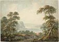 View of Cape Diamond from Woodfield ca 1796