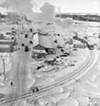 Plant and yards of the Aluminum Company of Canada plant at Arvida, Quebec Jan. 1943