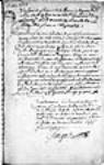 [Ordre de La Barre à Guillet d'aller porter des fusils, ...] 1684, mai, 12