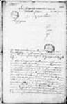 [Lettre de La Potherie au ministre concernant ce qui s'est ...] 1700, octobre, 16
