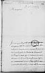 [Lettre de Riverin au ministre - espère un ordre pour ...] 1704, août, 22