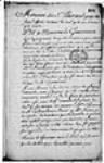 [Mémoire d'Antoine Pascaud à Vaudreuil touchant les 3 000 l. ...] [1706]