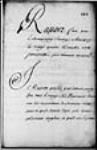 [Rapport d'un Abénaquis (interprète: Maurice Menard) sur ce qu'il a ...] 1708, décembre, 24