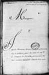 [Lettre de Vaudreuil au ministre - décès de Crisafy, gouverneur ...] 1709, mai, 14