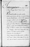 [Interrogatoire du dénommé André Nact, d'Orange, au sujet des forces ...] 1709, août, 10