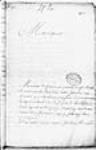 [Lettre de Nicolas Pinaud au ministre - est chargé du ...] 1712, novembre, 05