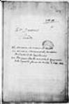 [Mémoire de Ruette d'Auteuil "sur l'état présent du Canada" - ...] 1715, décembre, 09