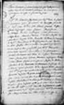 [Ordonnance de Pierre Raimbault, subdélégué de l'intendant, sur une contestation ...] 1716, octobre, 03