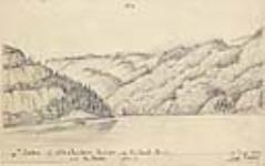 No. 3 Cañon de la rivière Athabasca à la pointe Colbert June 18, 1879