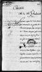 [Résumé d'une lettre de Vaudreuil datée du 4 novembre 1720 ...] 1721, janvier, 14