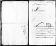 [Lettre de Vaudreuil et Bégon au ministre - congé remis ...] 1723, octobre, 14